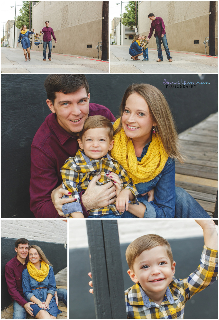 family photography in downtown mckinney, tx