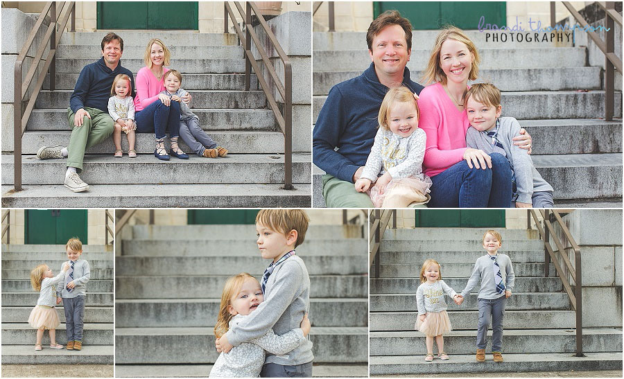 downtown mckinney fall family mini session