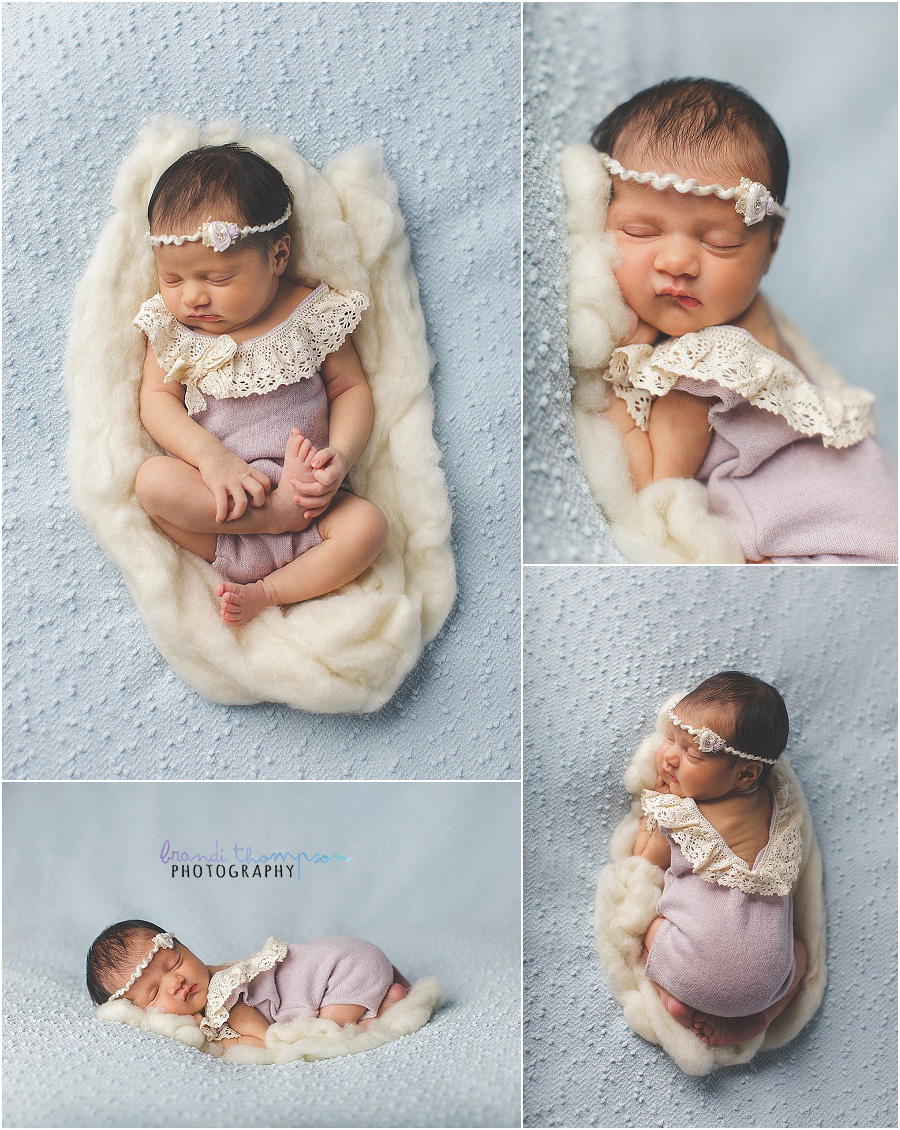 baby girl newborn photography in plano, tx