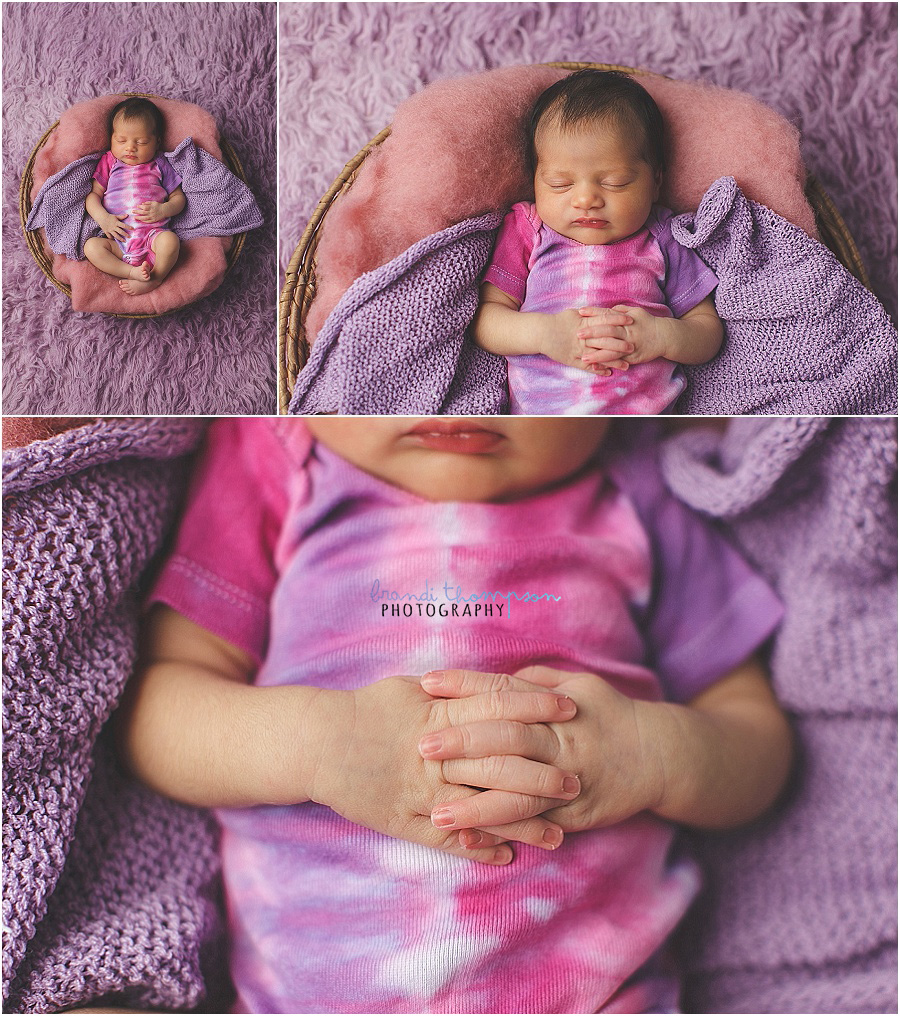 baby girl newborn photography in plano, tx