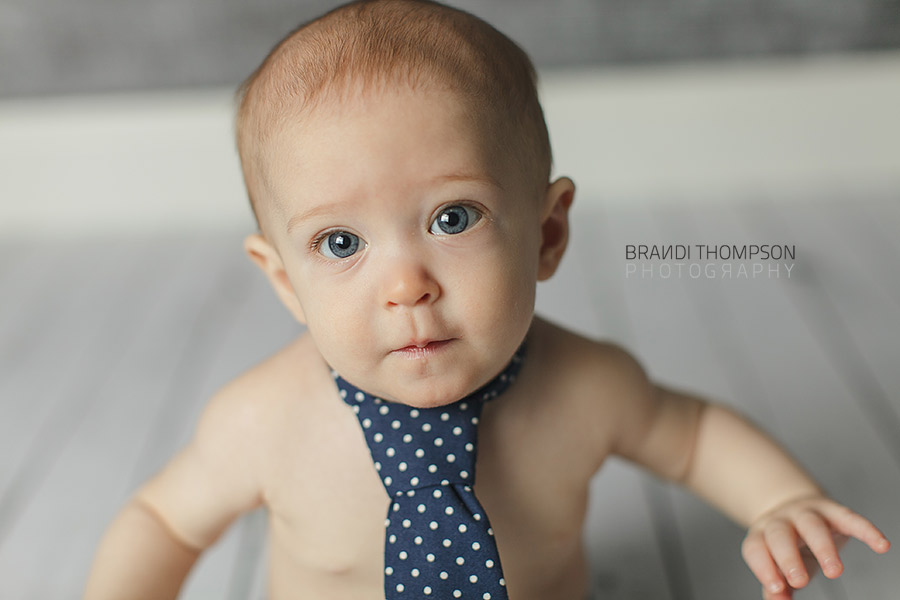 plano baby photographer, six month old baby