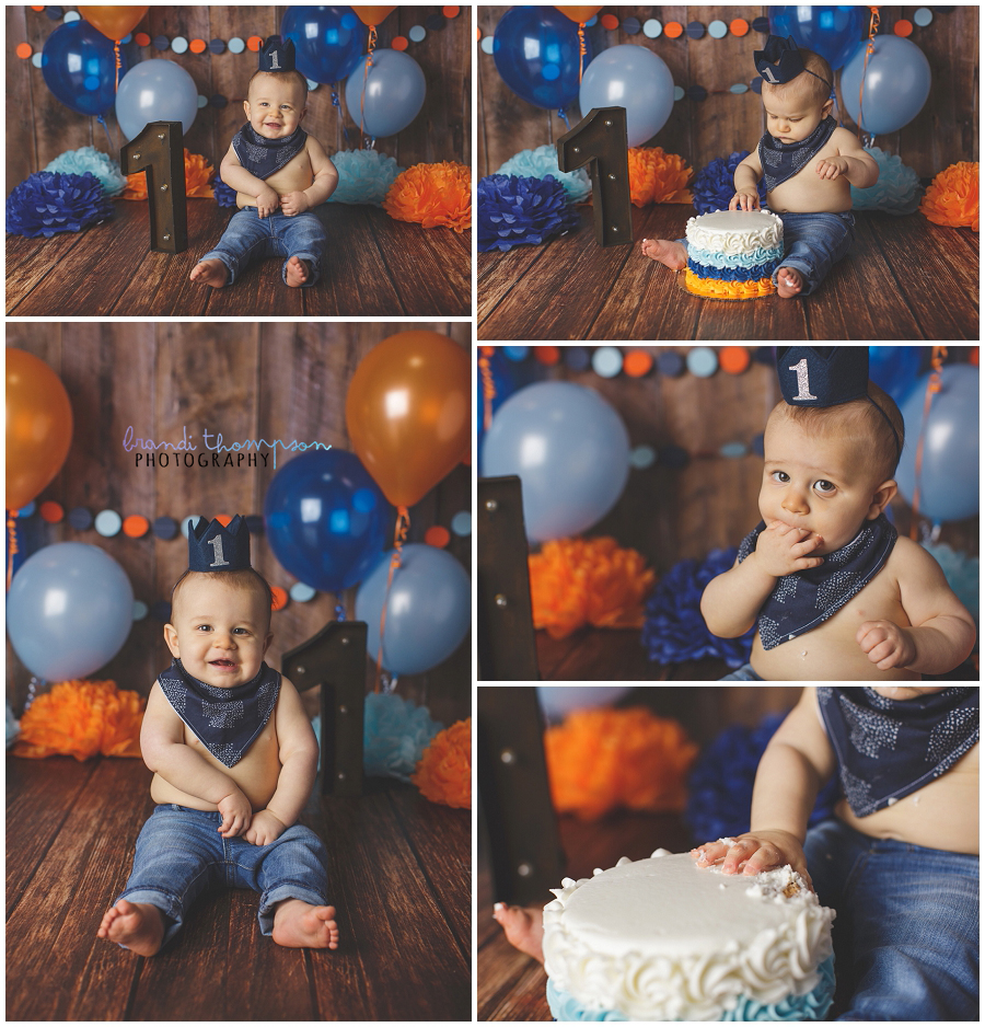 first birthday cake smash photography in plano, tx studio