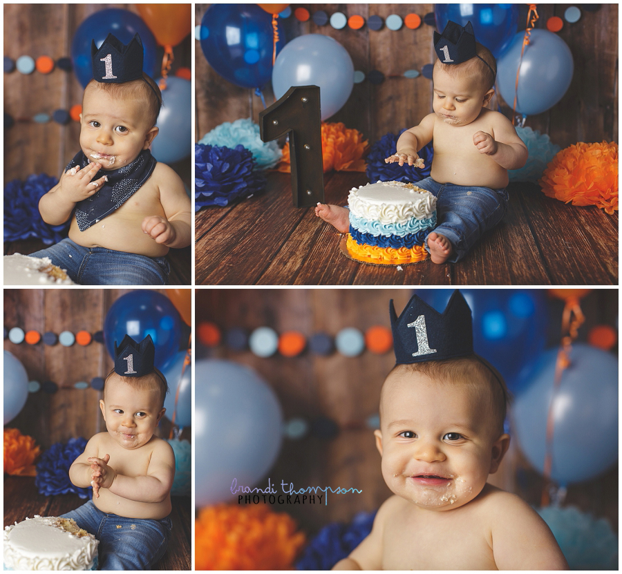 first birthday cake smash photography in plano, tx studio