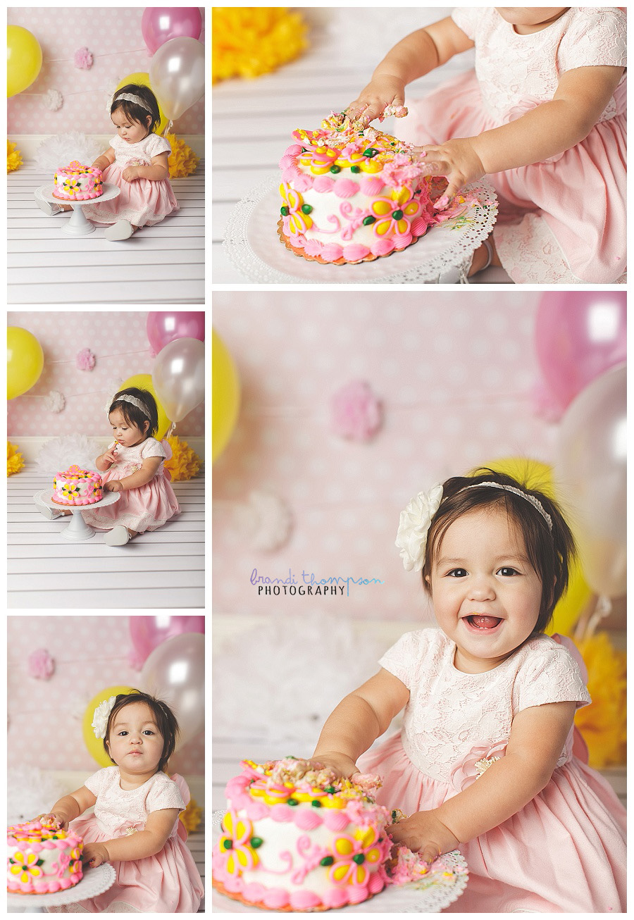 plano cake smash photography