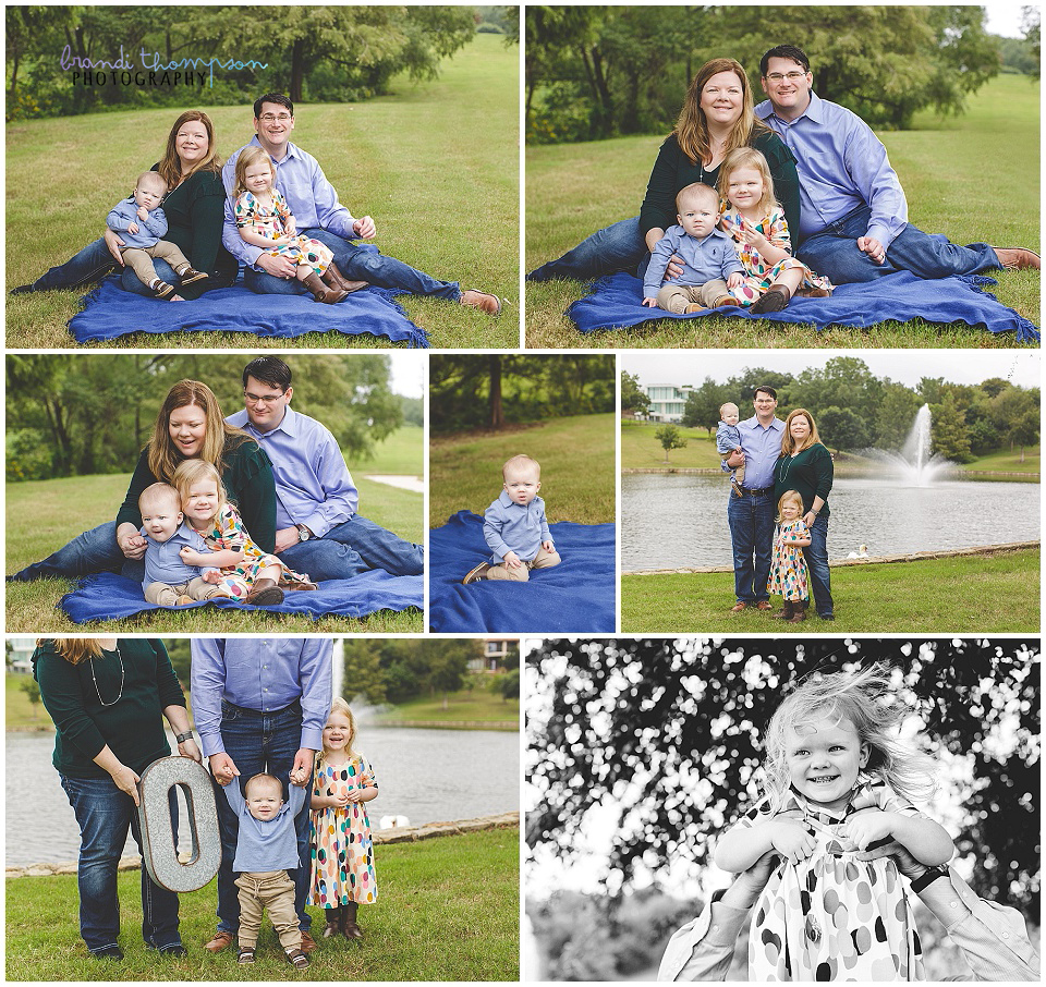 outdoor family photos with young children in plano,tx