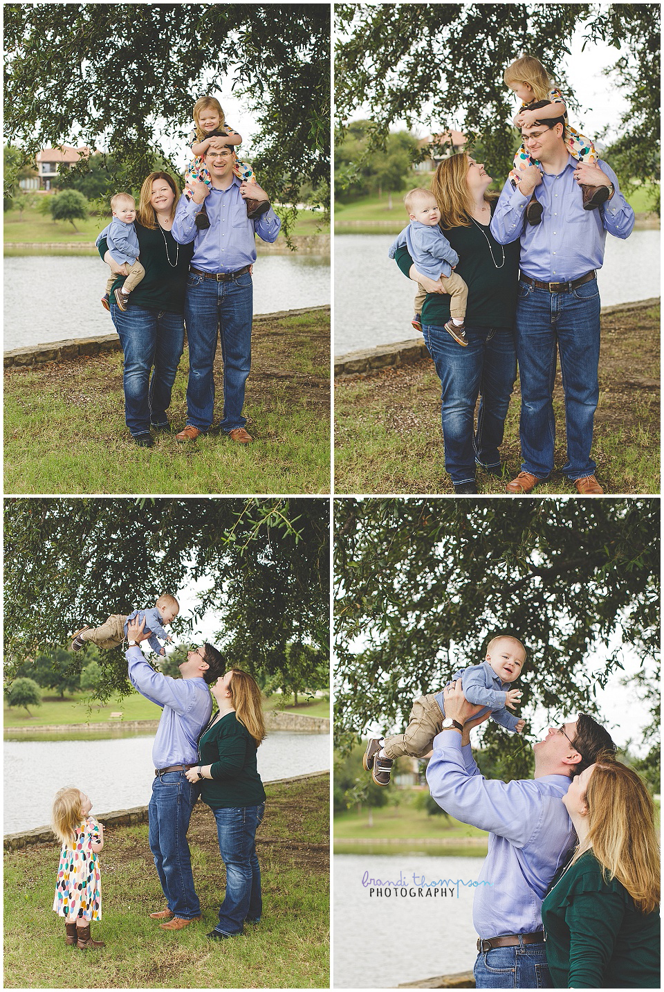 outdoor family photos with young children in plano,tx