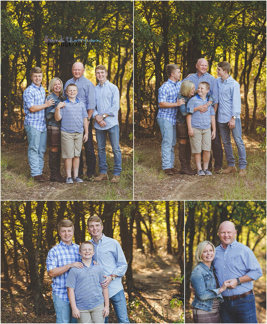 plano family photography at arbor hills nature preserve in Plano