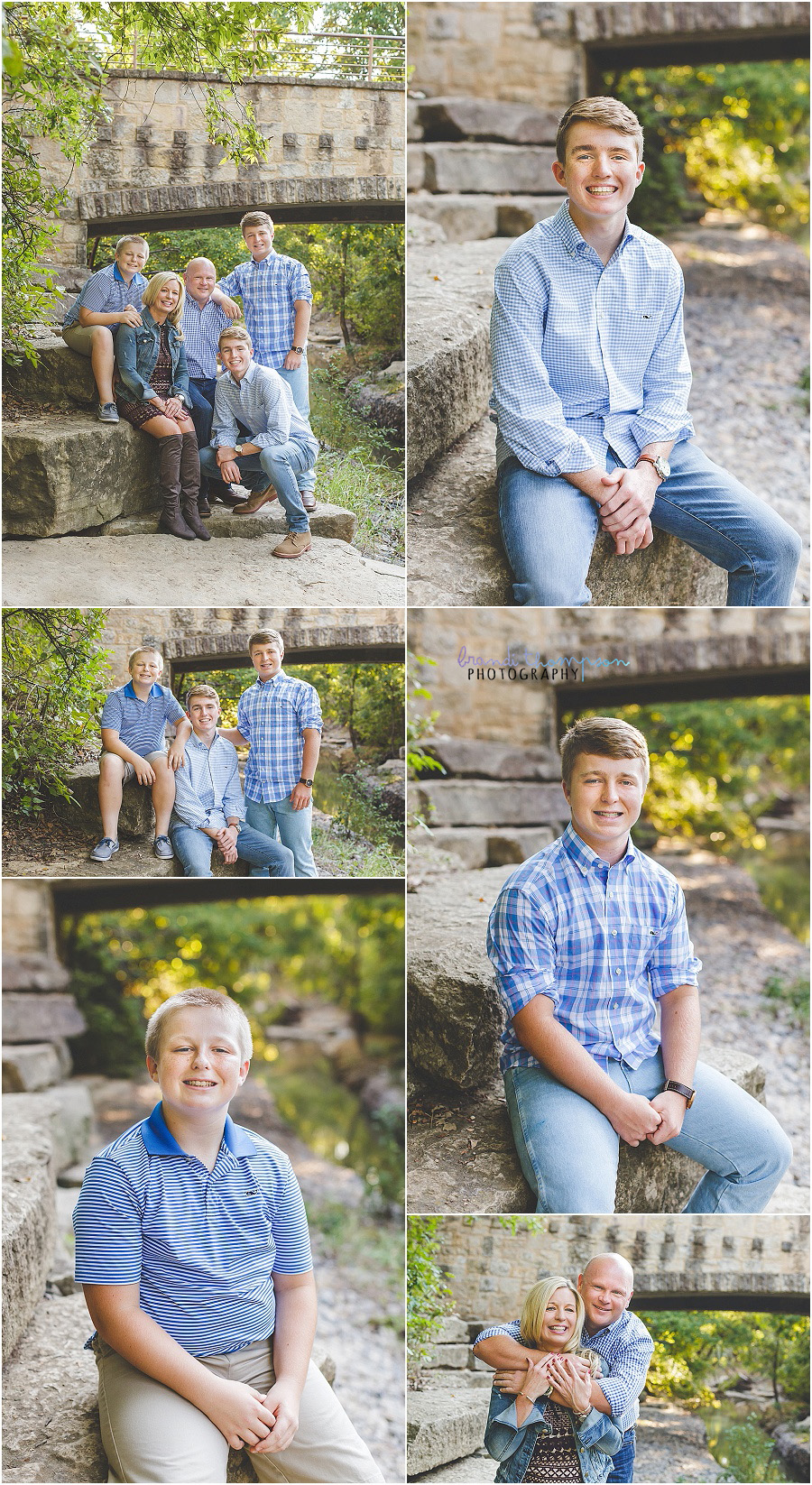 plano family photography at arbor hills nature preserve in Plano