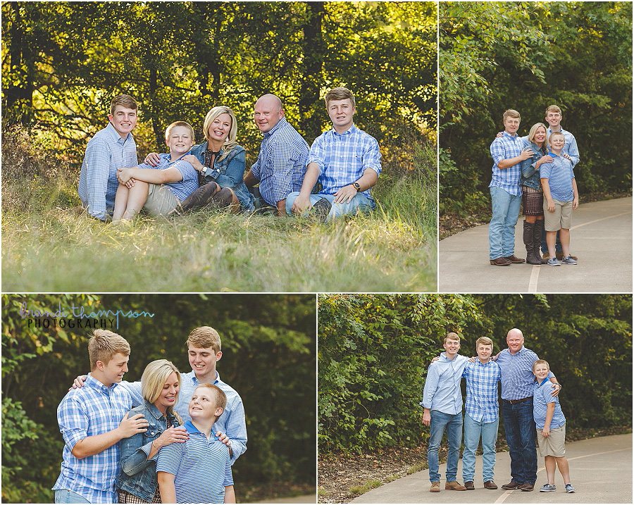 plano family photography at arbor hills nature preserve in Plano