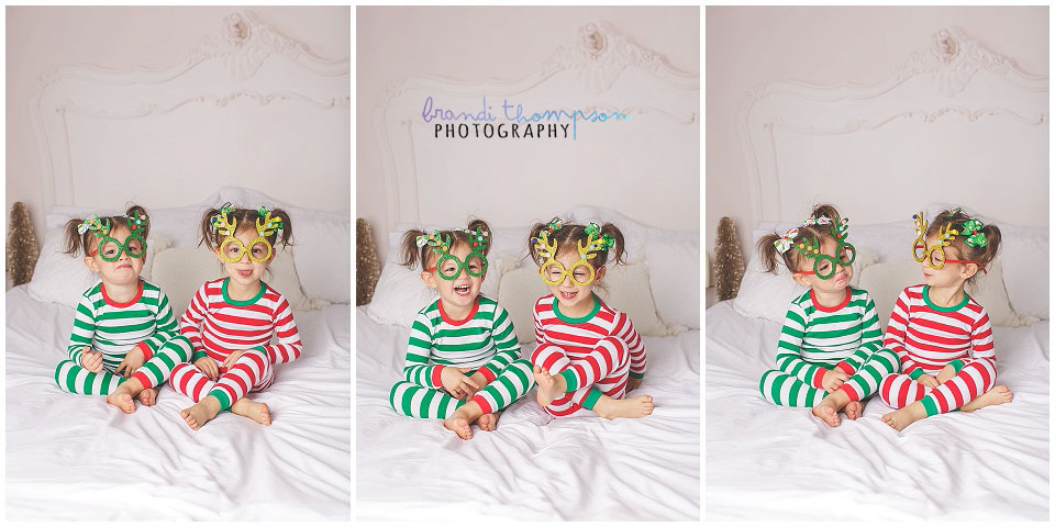 plano twin photographer, christmas photos