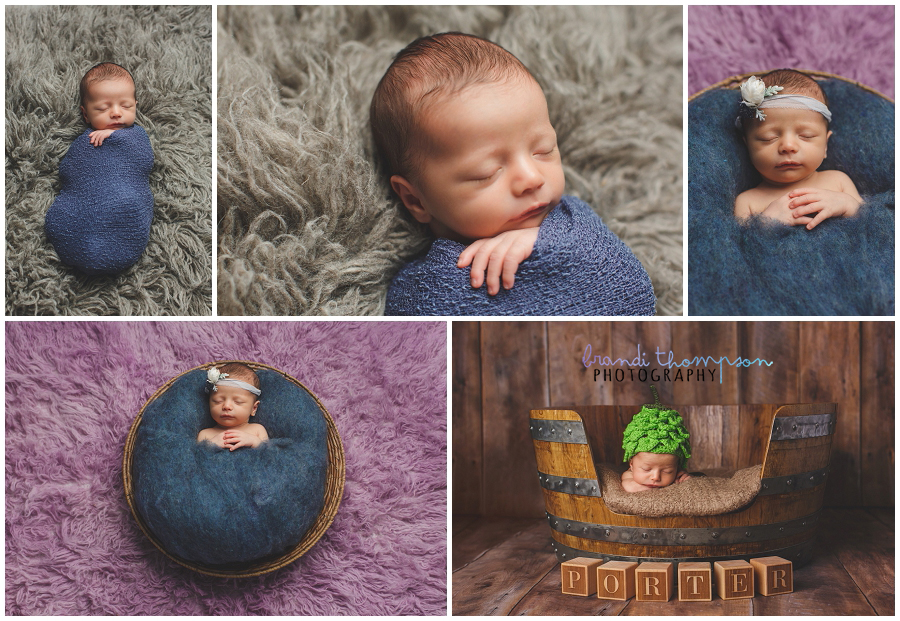 plano newborn photography in studio