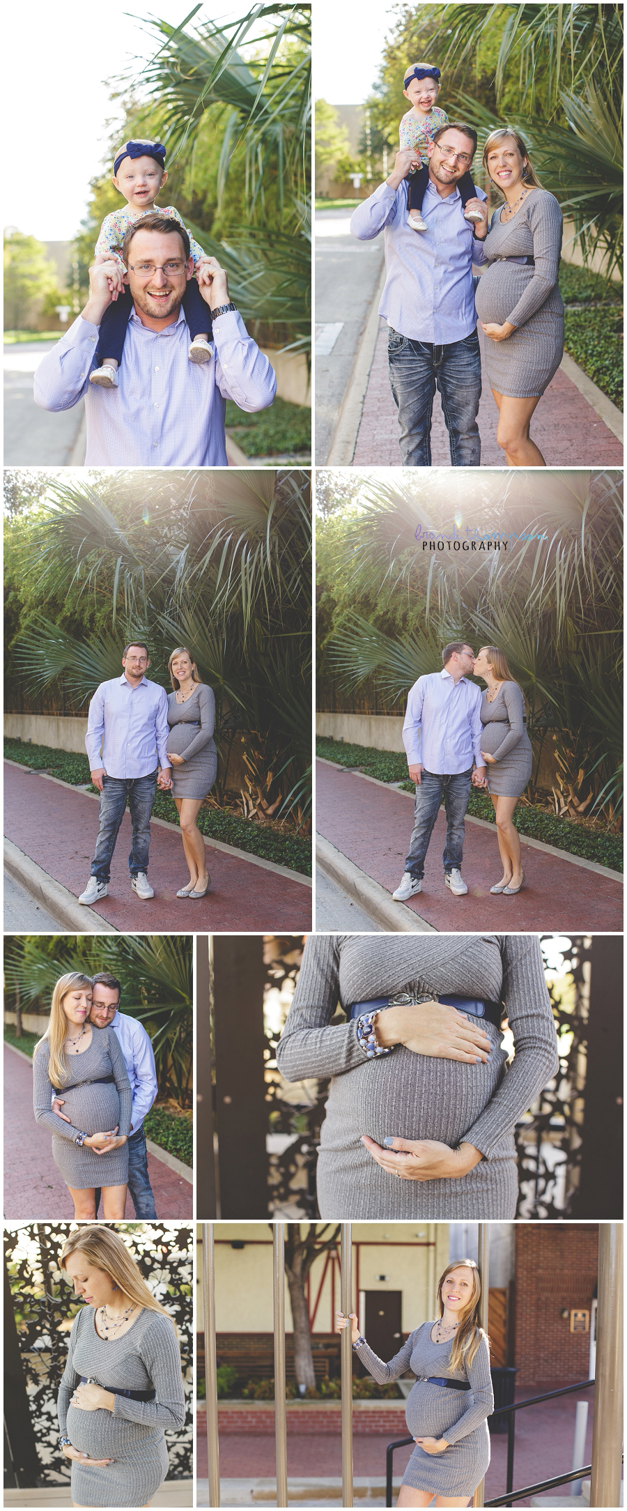 maternity photography in downtown plano, tx