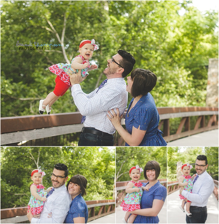 Family Photos in Oak Point Nature Preserve in Plano, TX