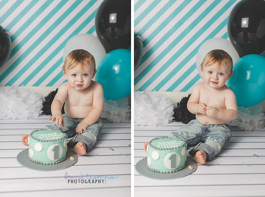 plano cake smash photographer