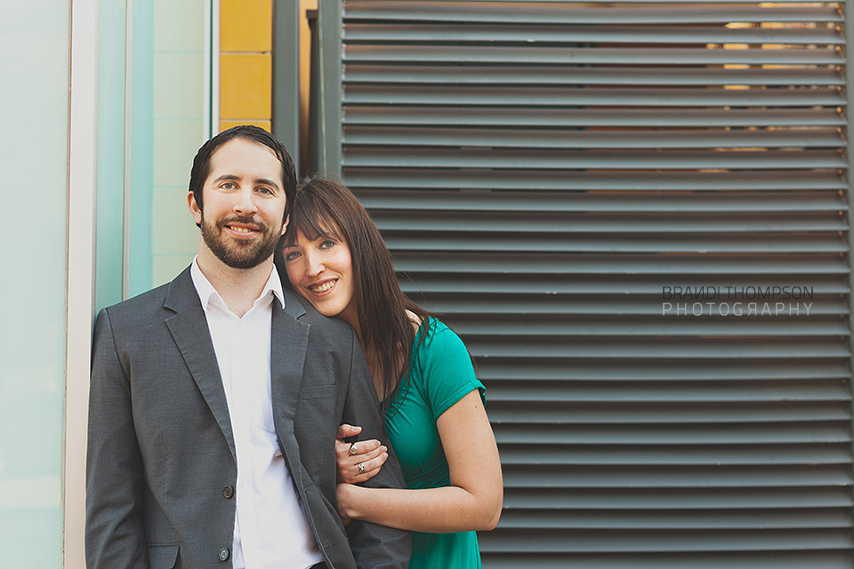 romantic addison engagement session