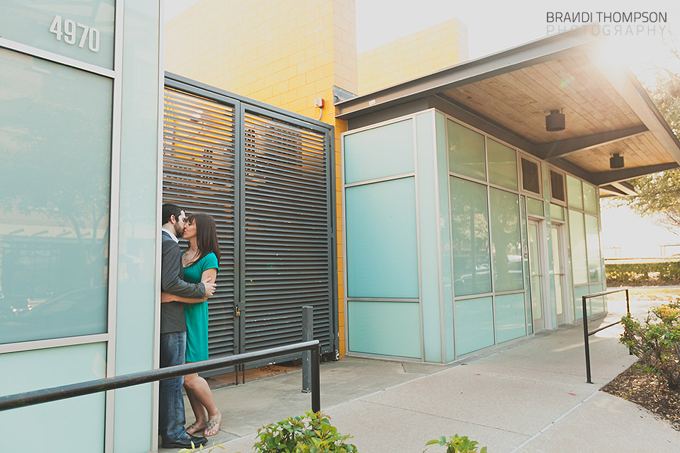 romantic addison engagement session