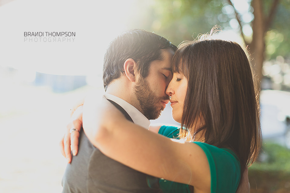 unique dallas engagement session