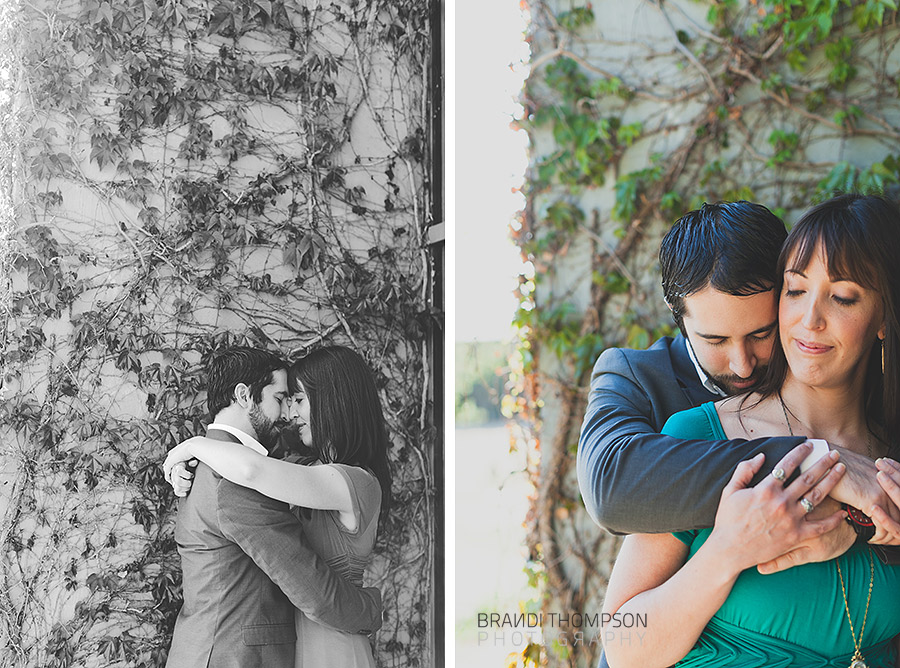 romantic addison engagement session