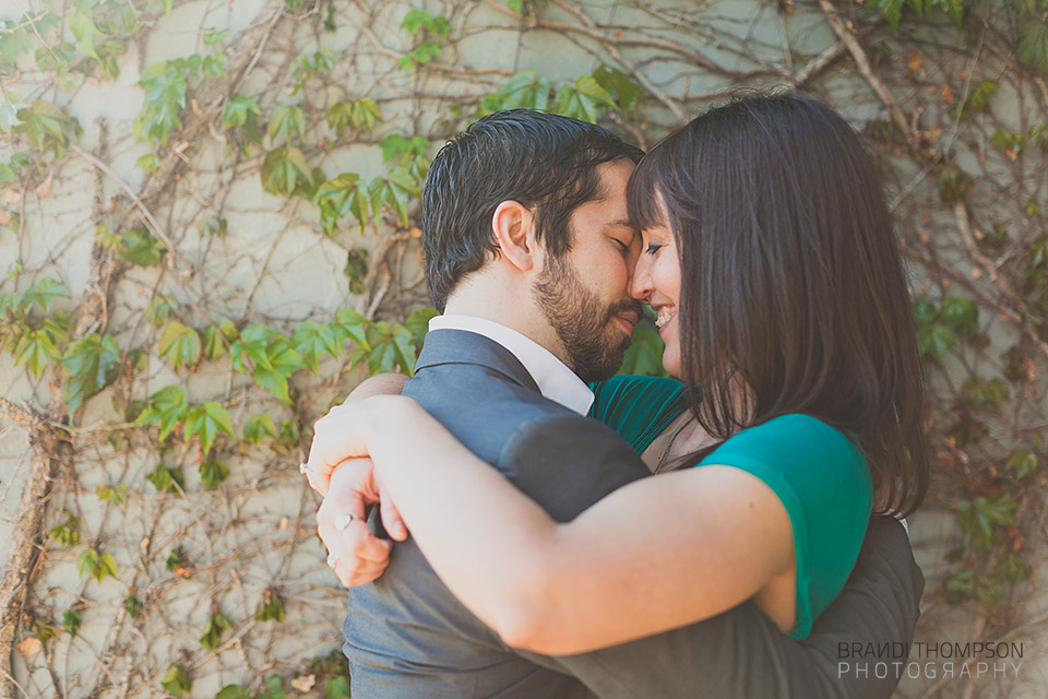 romantic addison engagement session