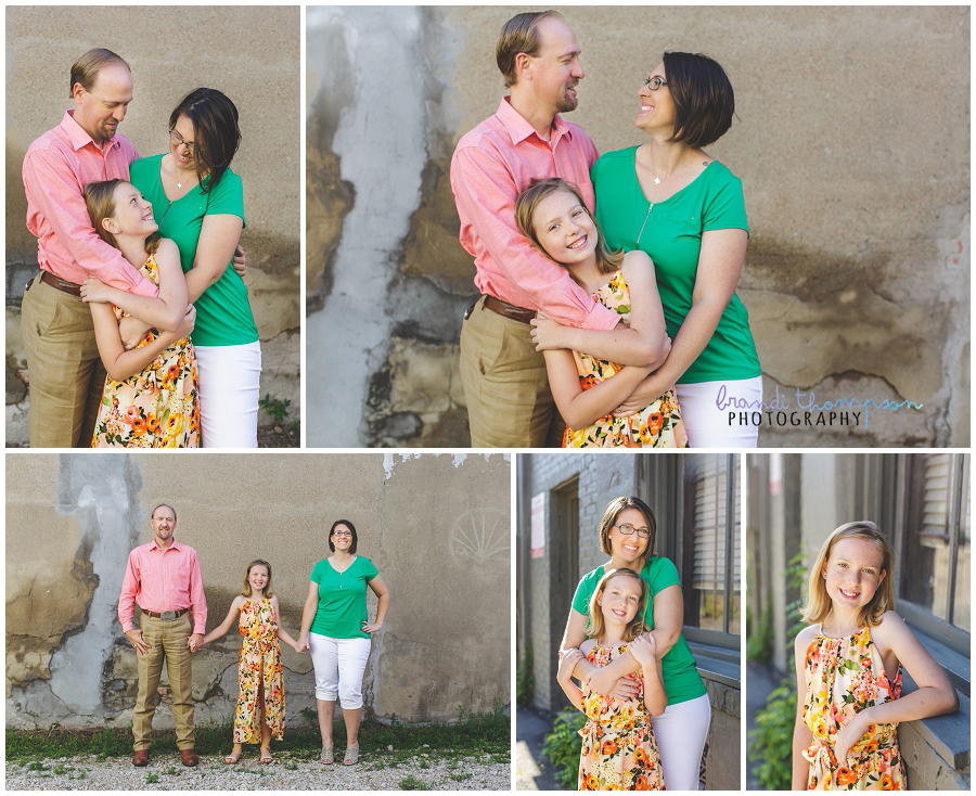 downtown plano family photography session