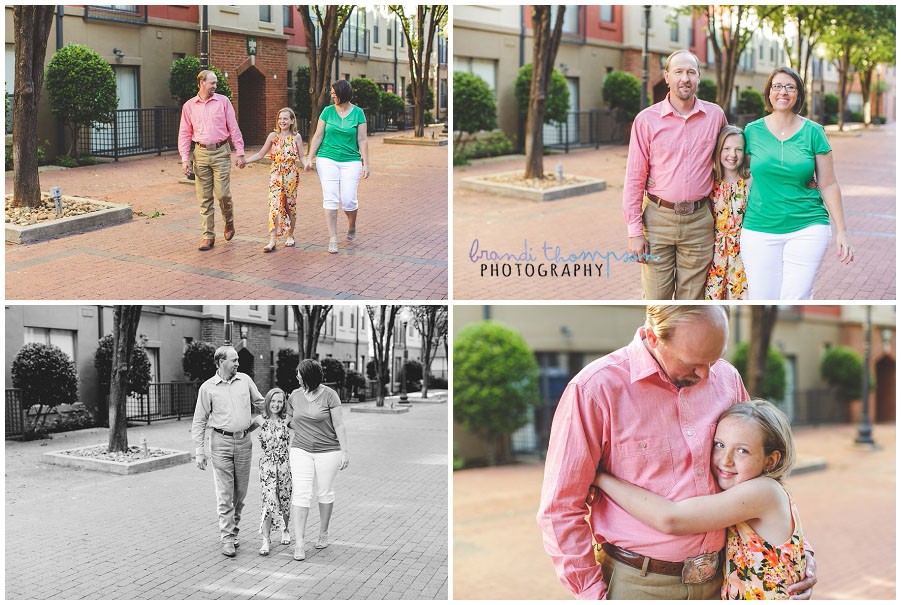 downtown plano family photography session