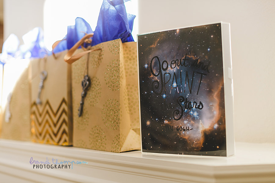 plano baby shower photography, celestial baby shower