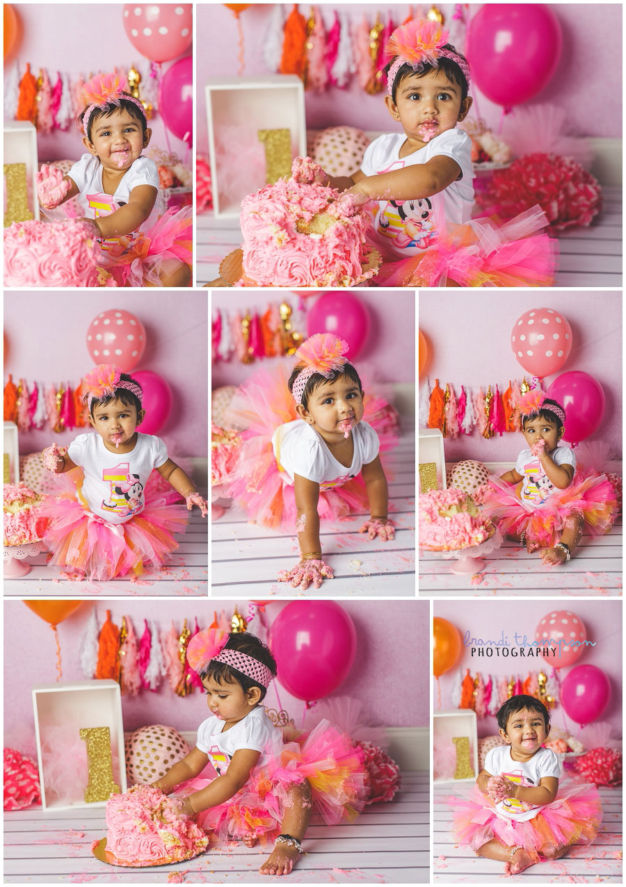 plano cake smash photo studio