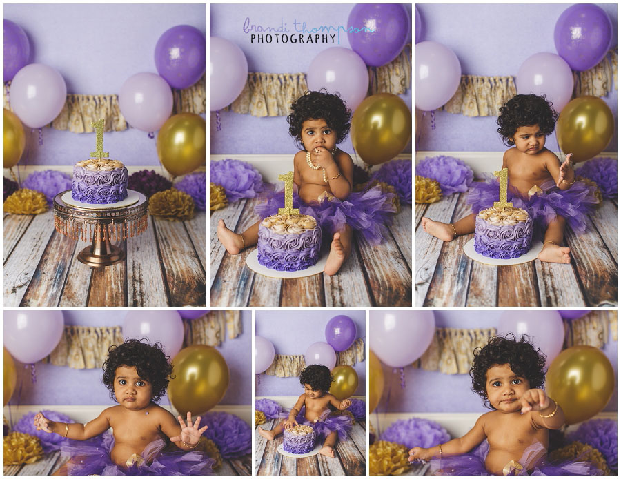 plano cake smash photography