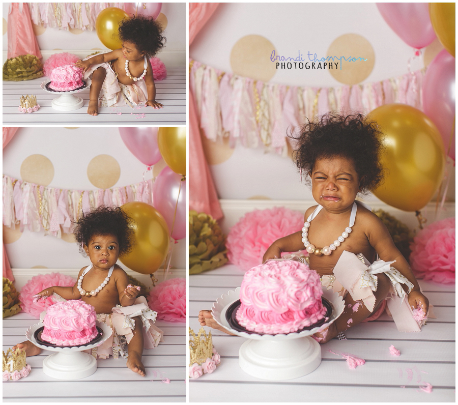 plano cake smash photography