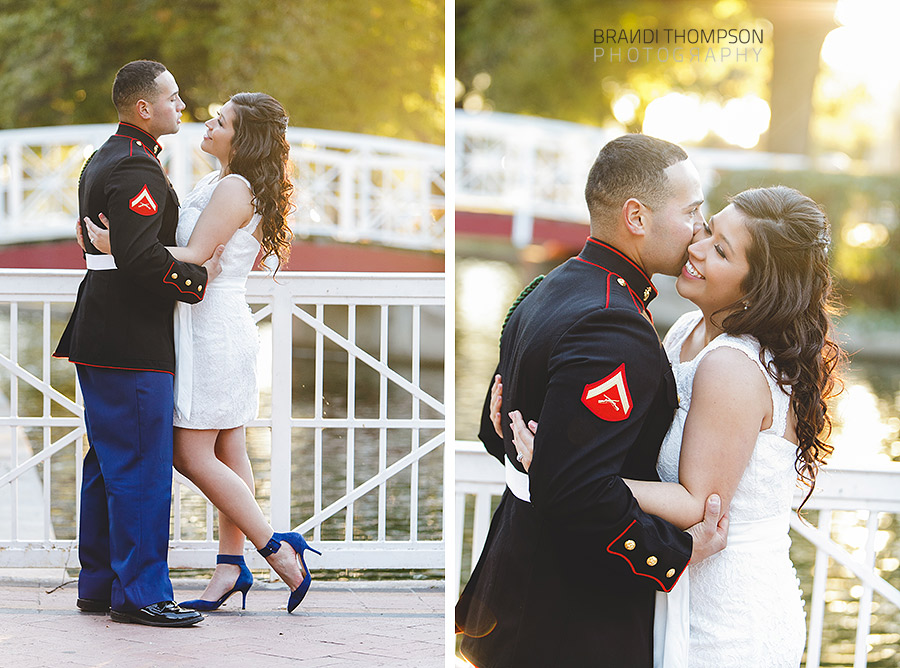 plano courthouse wedding, dallas military wedding