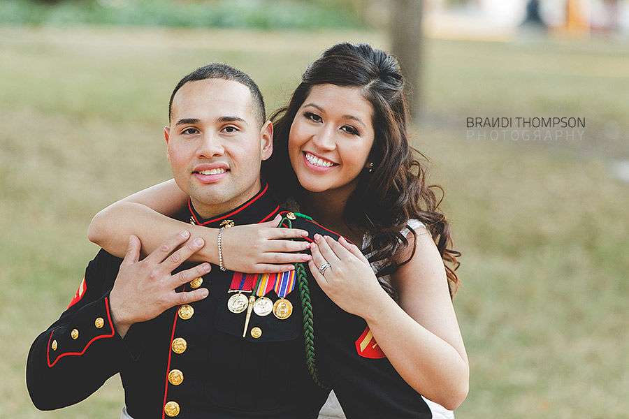 plano courthouse wedding, dallas military wedding