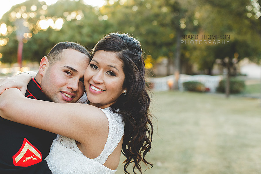 plano courthouse wedding, dallas military wedding