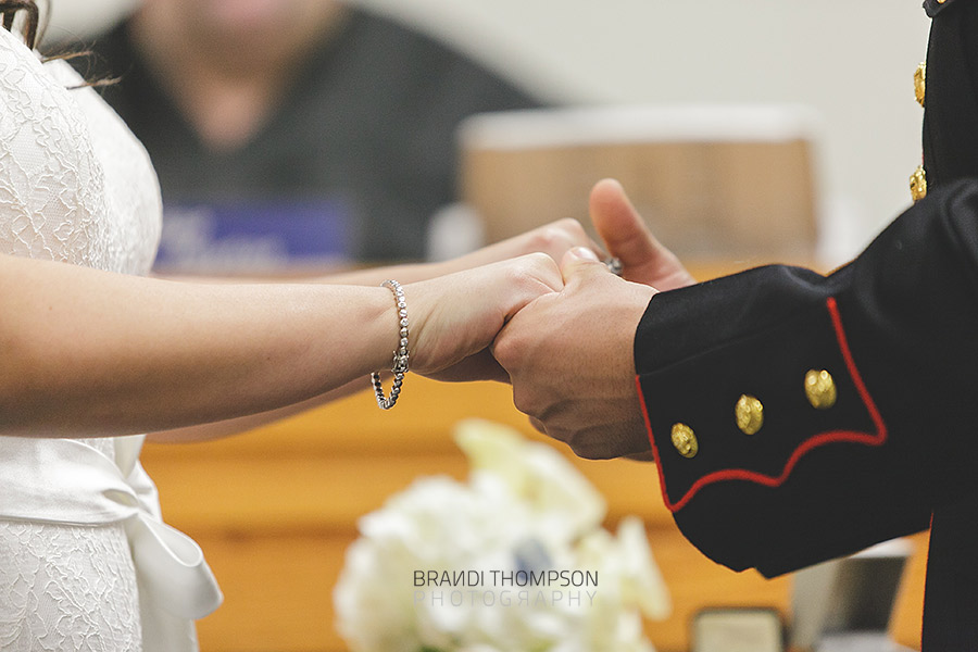 plano courthouse wedding, dallas military wedding