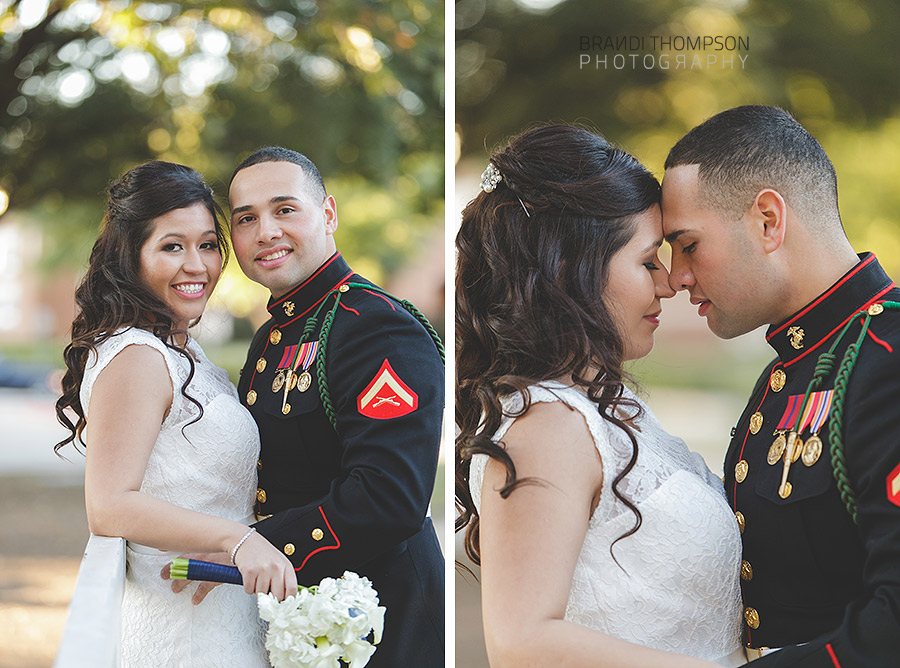 plano courthouse wedding, dallas military wedding