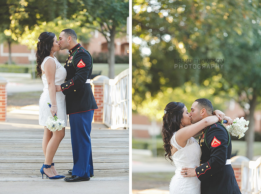 plano courthouse wedding, dallas military wedding