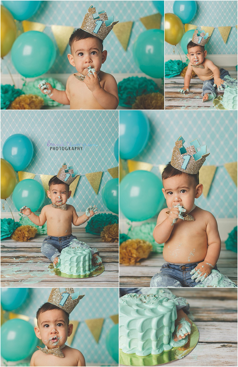 first birthday cake smash photography in plano, tx