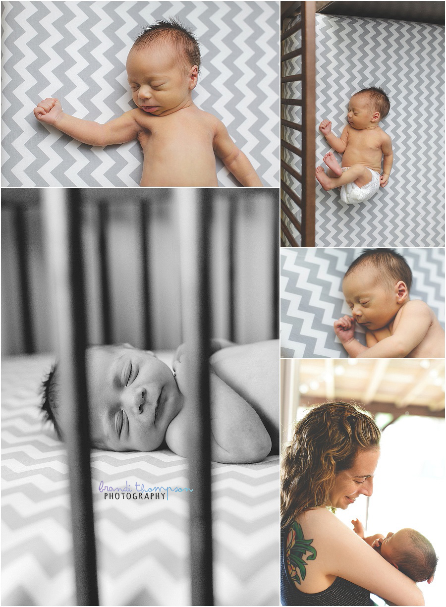 lifestyle newborn session in dallas, tx