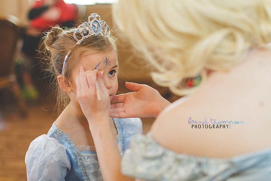 Dallas birthday party photography, Cinderella birthday party