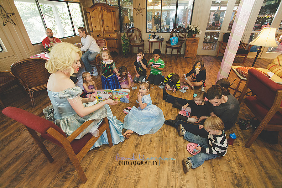 Dallas birthday party photography, Cinderella birthday party