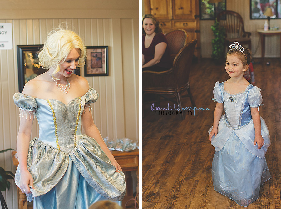 Dallas birthday party photography, Cinderella birthday party