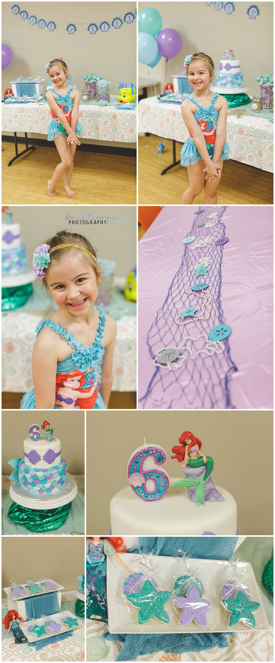 my little mermaid birthday party