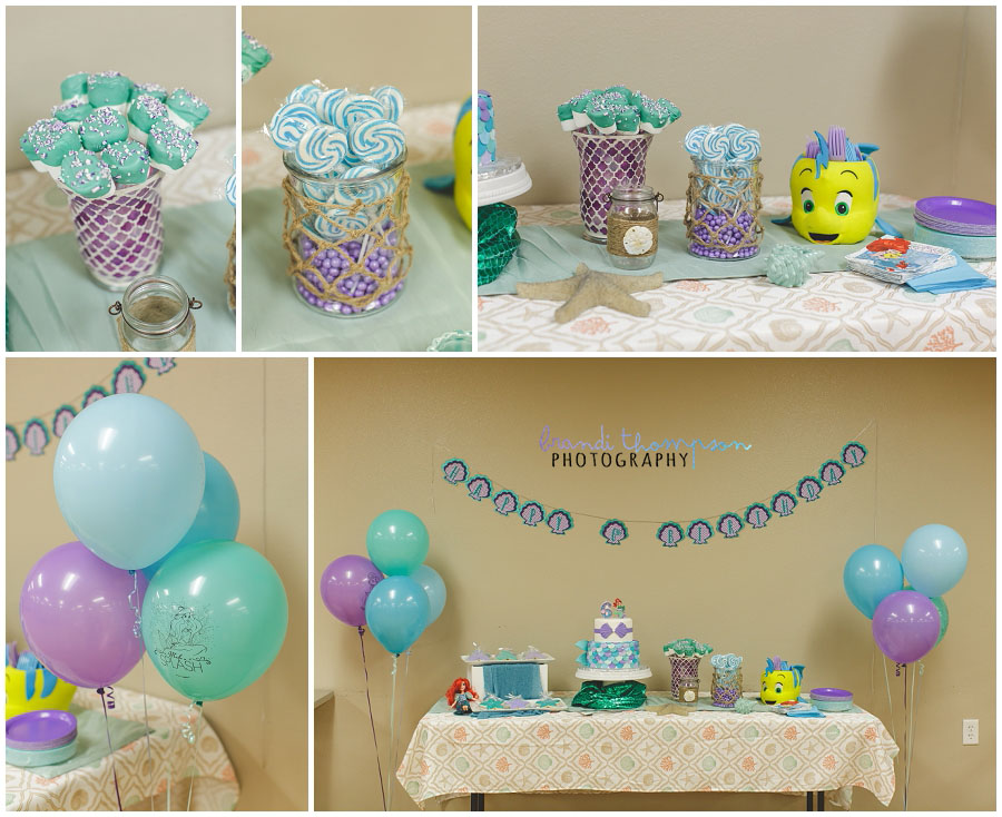 my little mermaid birthday party